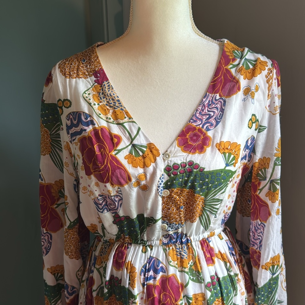 Roberta Roller Rabbit - Flower Pattern - Long Puf… - image 2